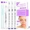Surgical Skin Marker Pen 4-Pack Professional Sterile Tip Tattoo Stencil Markers Pen Scribes Purple, Individually Wrapped (Tip Size: 0.5mm/1mm/3.5m...