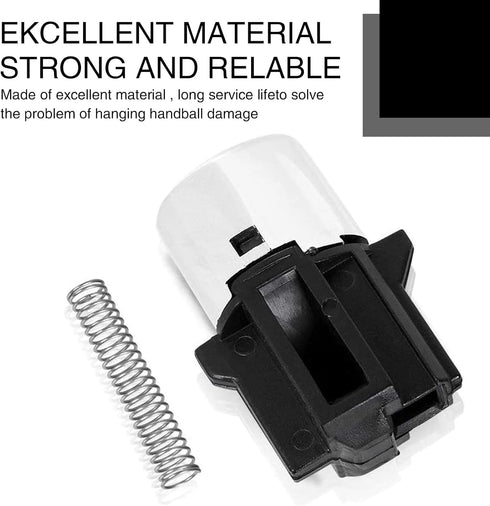 1 PC Car Gear Lever Button, Wave Stick with Shift Knob Repair Kit Replace 54132-SDA-A81, Gear Push Rod Hand Ball Button Latch with Spring, Compati...