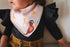 Brown Baby Bandana Bibs For Girls 5-Pack 100% Organic Cotton Drooling Teething Newborn 0-6 months Infant 6-18 months Toddler 18-36 month...