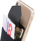 Sinjimoru Secure Card Holder for Back of Phone, Stretchy Fabric Cell Phone Wallet Stick On Credit Card Case for iPhone & Android. Sinji Pouch Flap...