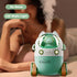 Mini USB Humidifier 220ml with LED Night Light, Small Cute Humidifier Bulit in Adorable Doll for Kids, Plant, Bedroom, Office, Desk, Babies Room, ...