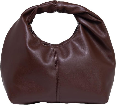 Verdusa Women's Ruched Hobo Mini Handbag Clutch Purse Dumpling Pouch Bag...