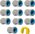 QuickFitting 3/4 inch Conduit Coupling | Push Install PVC Electrical Conduit Fitting | for Rigid Sch 40 and Sch 80 PVC Conduit | 10-Pack Liquid Ti...