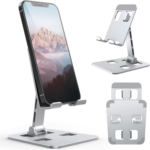 Cell Phone Stand for Desk,Altralight Anti-Slip Phone Holder Compatible with All Mobile Phones and Pads......