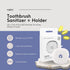 HubiCare Toothbrush Holder, UV-C/UV-A Dual Cleaner for Home, Office, and Travel, USB Rechargeable, Compatible with All Brush Heads, Automatic and ...