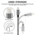 Short iPhone Charger Cable 4Pack,1FT Lightning to USB Braided Data Sync Fast Charger Cord Compatible with iPhone 12 Pro Max/12/11/11 Pro Max X XS ...