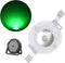 (Pack of 20) 1W Green Led Beads, Led Chip, Led Lamp Bulb for LED Stage Lights...