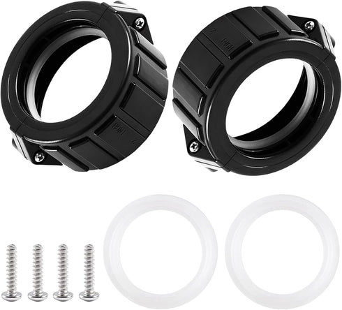 2" Spa Hot Tub Heater Split Nut Union Kit for Balboa Gecko Hot Tub Pump Union Replacement 0121109020 400-5301 Tub Heater Split Nut with Screw and ...