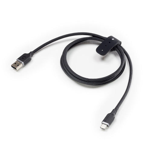 mophie Charge Stream USB-A to USB-C 1m/3ft Silicone Cable - Braided Enduraflex Design, 15W Fast Charge Compatible, & Ultra-Durable Build...