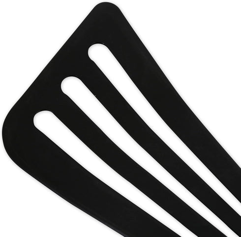 RSVP International Kitchen Tool Collection Dishwasher Safe, Angled, 12x3.25", Nylon Euro Style, Black...