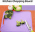 Food Grade Silicone Flexible Cutting Board Chopping Board 100% Non Slip Cutting Board for Meat and Vegetables for Home Kitchen Use...