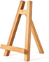 KINGART 740N Small TABLETOP Display EASEL, Holds Up to 10" Canvas, Solid Wood, Portable...