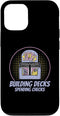 iPhone 15 Building Decks Spending Checks Card Player Trading Card Case...