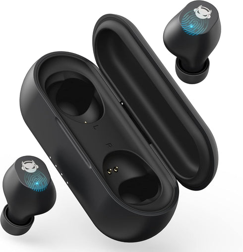 Wireless Bluetooth Earbuds with Advanced Noise Cancellation, Deep Bass, and IPX5 Waterproof - 36-Hour Battery Life - Compatible with iPhone, Samsu...
