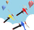 8 Pack Planes Toys Flying Toy Helicopter for Kids Toddlers, 360° Rotating Helicopter Airplane Toys for Boys Girls, Bulk Toys Party Favors Classroo...