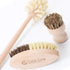 Wood and Tampico Bottle Brush - Pot Brush - Vegetable Brush Set - Zero Waste, Compostable & Biodegradable Kitchen Brushes...