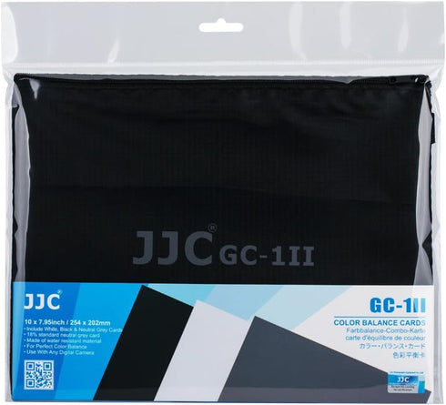 18% Neutral Grey Card JJC White Balance Card for DSLR Camera Video Film 10x8 PVC Exposure Photography Card Custom Calibration Camera Checker Card ...