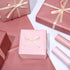 JarThenaAMCS 12 Sheets Dusty Pink Wrapping Paper - Not Roll - 6 Colors Gradient Pink Gift Wrap Paper Folded Flat DIY Craft Art Paper for Wedding B...