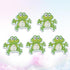Healifty 50Pcs DIY Wooden Buttons,Sewing Buttons Frog Buttons 2 Holes Buttons Animal Buttons for Sewing DIY Craft Multicolored...