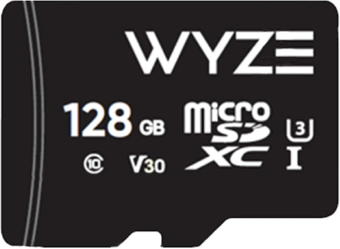 Wyze Expandable Storage 128GB MicroSDXC Card Class 10, Black...