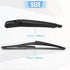 ACROPIX Rear Windshield Wiper Blade Arm Replacement Set OEM Quality Fit for Nissan Rogue 2009-2020 for Nissan X-trail 2014-2020 - Pack of 2...