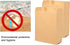 Small Paper Bags, Feminine Hygiene Bags, 100 Sanitary Disposal Bags, Feminine Disposal Bags, Used for Sanitary Napkins, Cotton Slivers, Desserts...