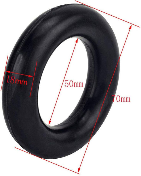 O-Ring Car Exhaust Rubber Hanger Insulator Bracket Bushing Mount Universal 4Pcs...