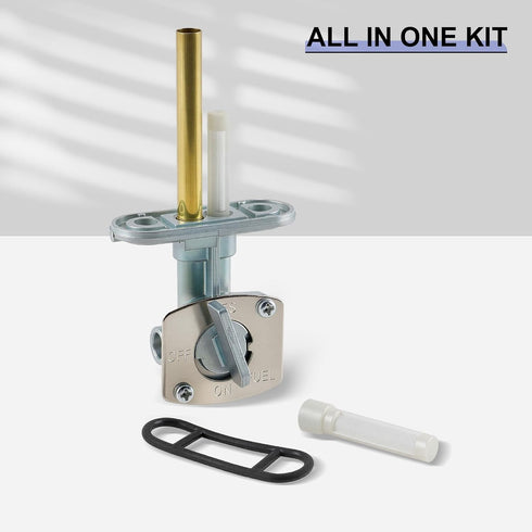 MOTOALL Tank Switch Gas Valve Fuel Petcock w/Gasket for Yamaha Bear 250 400 Shut Off Valve for Yamaha Bear Tracker 250 Bruin 250 Timberwolf ATV...