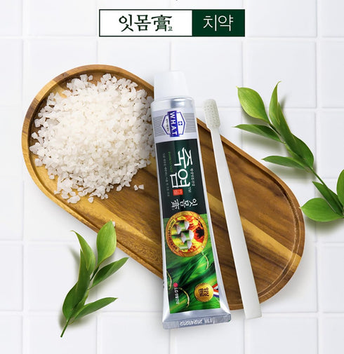 Korean Bamboo Salt Itmomgo Toothpaste, 4.23 oz*3 (Total 12.69 oz) – Jukyeom Toothpaste for Fresh...