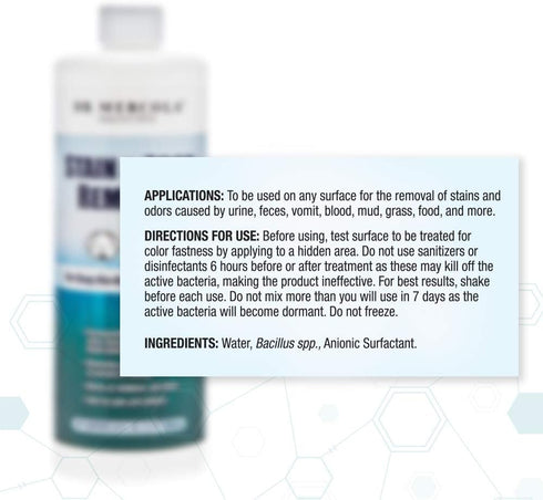Dr. Mercola, Pet Stain and Odor Remover, 24 FL. oz (1.5 PT) (709 mL), Safe for Pets and Children...