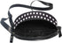Round Crossbody Bag Small Circle Purse Zip Handbag for Women...