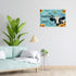 EMOHAT Metal Tin Sign Sunflowers Animal Cow Flower Decoration Cows Wall Art Inspirational Posters Rustic Farmhouse Wall Decor Living Room Bathroom...