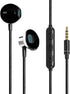 Wired Earbuds with Microphone, 3.5mm Corded Headphones with Volume Control Compatible with iPhone/iPad/iPod/Computer/Laptop, Black...