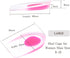 Heel Cups, Gel Cushion Pads for Spur Relief Heel Pain Shock Absorbing and Heel Support, Shoe Pads for Women Size 9-13, 2 Pairs...