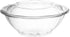 Mr Miracle Clear 18 Ounce Plastic Salad Bowls with Snap-On Lids. Pack 50. Airtight Disposable Salad Containers for Lunch, Meal Prep, Parties. Idea...