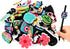 50PCS Summer Different Pencil Topper Decoations Cute PVC Pencil Toppes Lovely Black Clip Pencil Decoration Accessories for Pupil/Junior Students G...