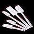 Baking Spatula Set of 5, Non-stick Rubber Plastic Scraper Spatulas Cream Scraping for Cake Cream Mixing Cooking Gadget, BPA Free, Dishwasher Safe,...