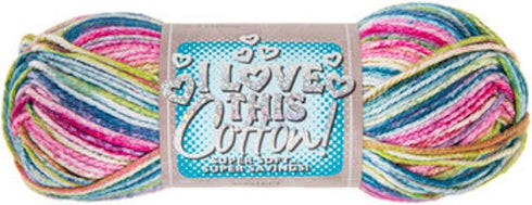 I Love This Cotton! #342 Pink, Green, Purple 3 Oz......