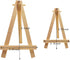 10 Pcs 5 Inch Mini Wood Display Easel for Displaying Small Canvases, Photos...