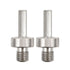 Core Drill Bit Adapter - 2pcs 5/8''-11 Thread to 3/8'' (10mm) Hex Shank Diamond Hole Saw Adapter for Electric Hand Drill...