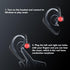 SUNGOOYUE Bluetooth Headset, Multifunctional 5.0 Bluetooth Bone Conduction Earbuds Stereo Hands Free Wireless Earpiece for Deaf...