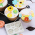 2PCS Rose Flowers silicone molds Cake Chocolate Mold wedding Cake Decorating Tools Fondant Sugarcraft Cake Molds...