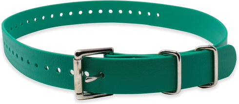 Educator Biothane Dog Collar, Waterproof, Odorproof, Metal Buckle and D Ring, Adjustable for Custom Fit, Cool and Comfortable, for Small, Medium, ...