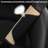 Car Seat Belt Pads Cover, 2 Pack Leather Mesh Universal Seatbelt Shoulder Strap Protector, Soft Harness Pad Safety Belt Cover for Comfortable Driv...