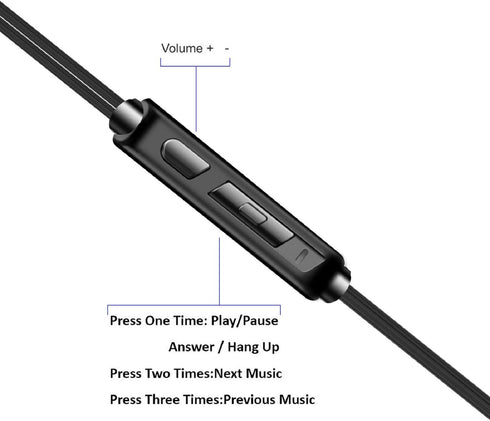 YNR 3 Pairs Metal Wired Earbuds with Microphone & Volume Control, in Ear Earphones, Noise Islating High Definition, for 3.5mm Jack iPhone iPad iPo...