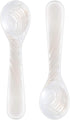 Set of Caviar Spoons Shell Spoon Mother of Pearl Caviar Spoons W Round Handle for Caviar, Egg, Ice Cream, Coffee, Restaurant Serving (2 Pieces,3.5...