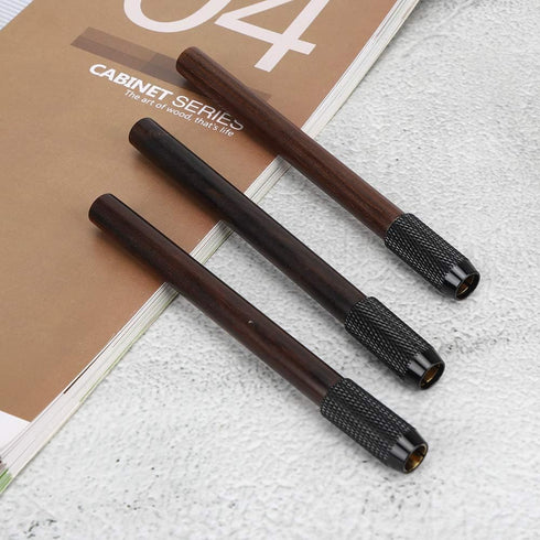 3Pcs Pencil Extenders, Wooden Pencil Extender Handle Pen Holder Lengthener for Colored Pencils Crayon School Office Supplies(three pack)...