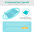 Head Ice Pack for Migraine Relief, 2 Hours Long Lasting Cold Therapy Flexible Cold Pack Head Ice Wrap Cooling Mask for Headache, Sinus Pain, Tensi...