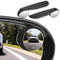 Blind Spot Mirrors, Side Rear View Mirror Rain Visor Guard, Reversing Auxiliary Round Convex Blind Area Mirror, Wide Angle Adjustable for Car SUV ...
