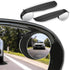 Blind Spot Mirrors, Side Rear View Mirror Rain Visor Guard, Reversing Auxiliary Round Convex Blind Area Mirror, Wide Angle Adjustable for Car SUV ...